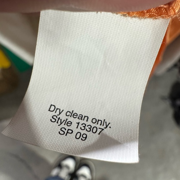 J. Crew Orange Silk Blouse - excellent used condition​ - Picture 3 of 3